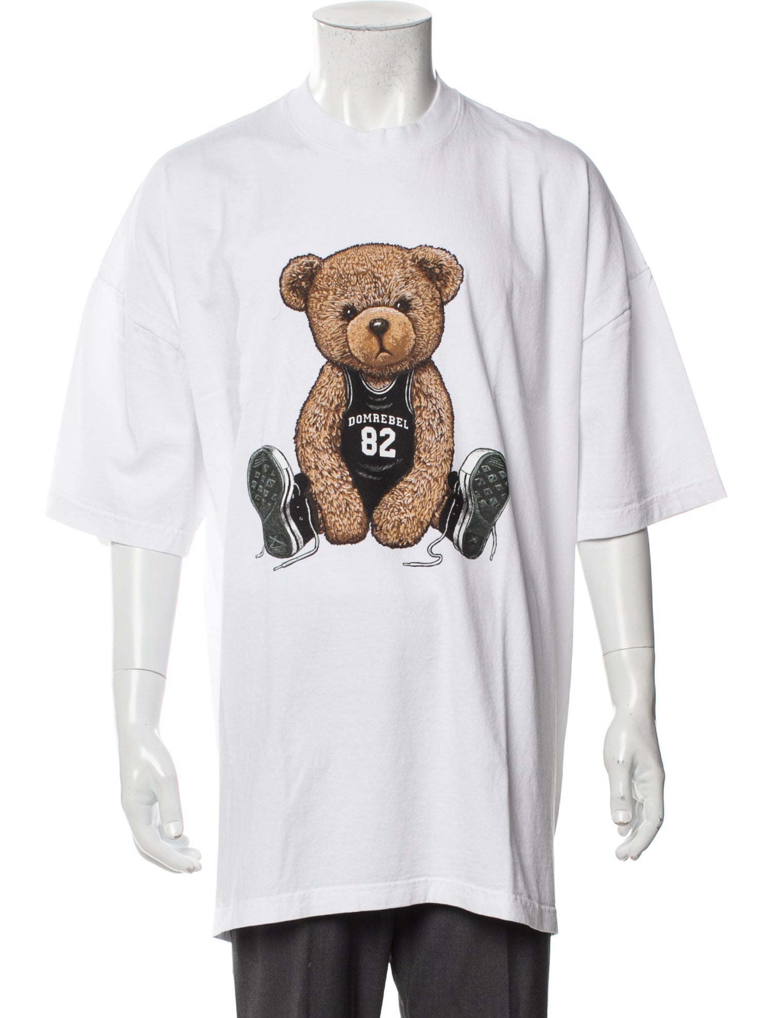 DomRebel Graphic Print Crew Neck T-Shirt