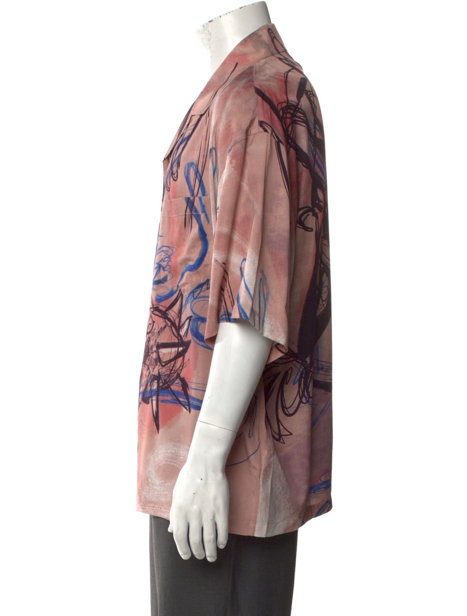 DomRebel Graphic Print Short Sleeve Shirt