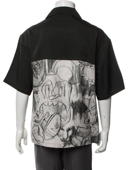 DomRebel Graphic Print Short Sleeve Shirt