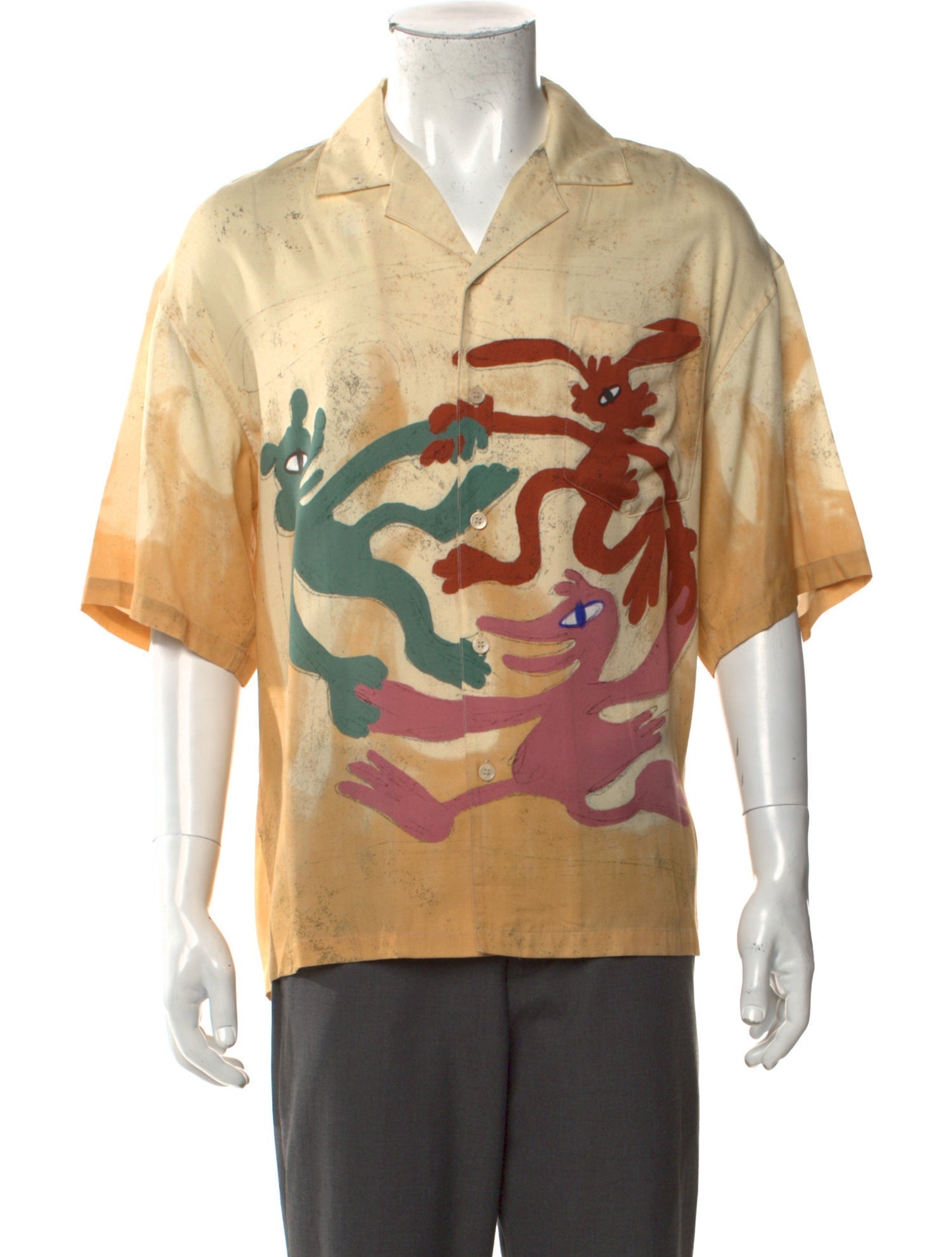 DomRebel Printed Short Sleeve Shirt