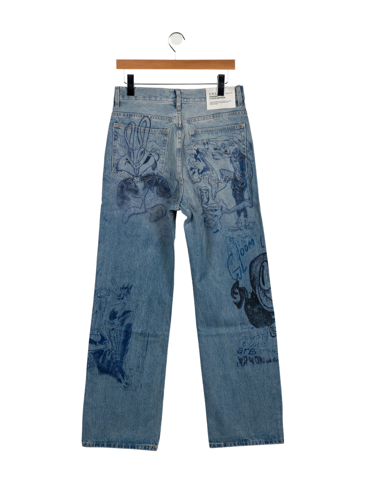 DomRebel Straight-Leg Jeans