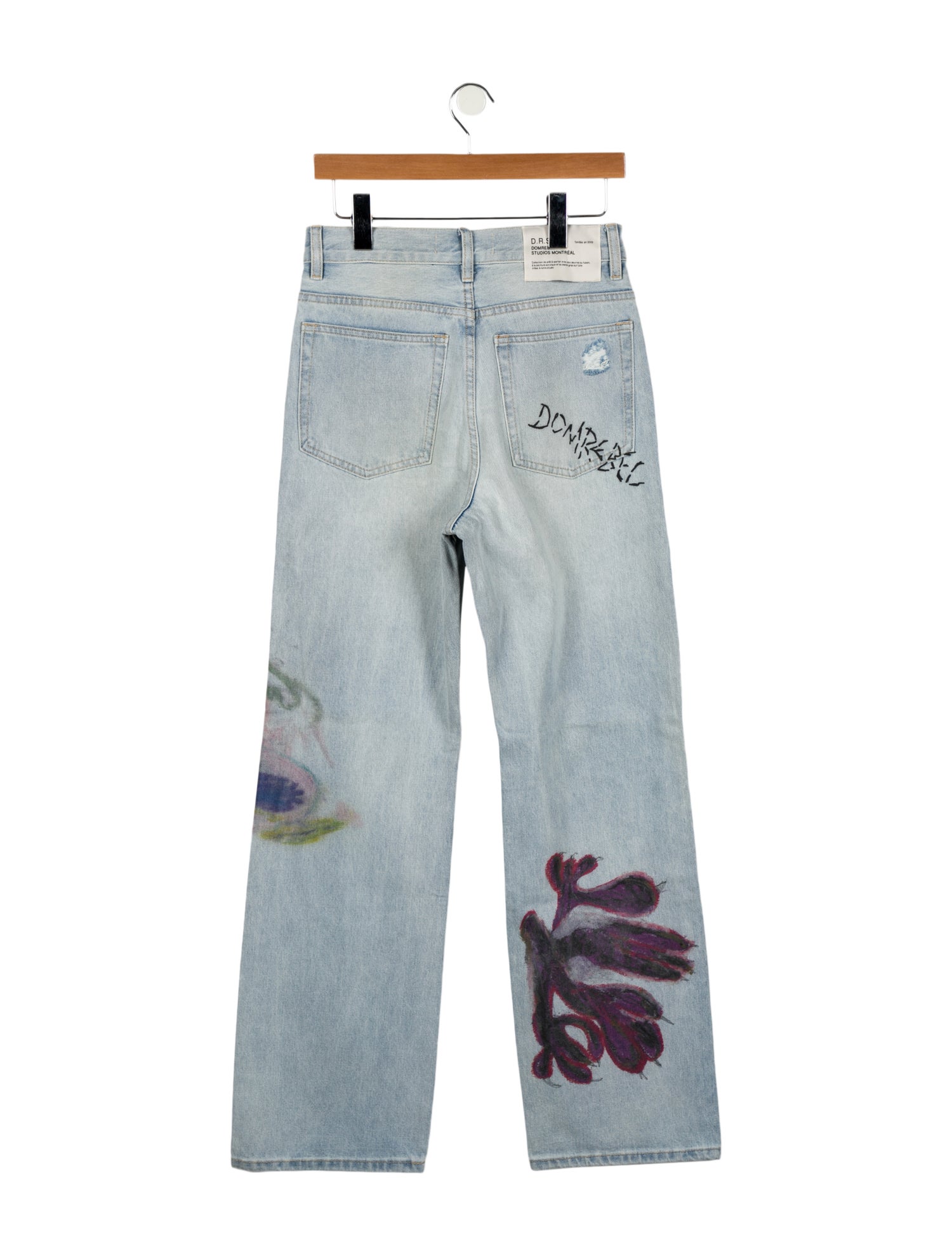 DomRebel Straight-Leg Jeans w/ Tags