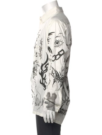 DomRebel Graphic Print Long Sleeve Shirt