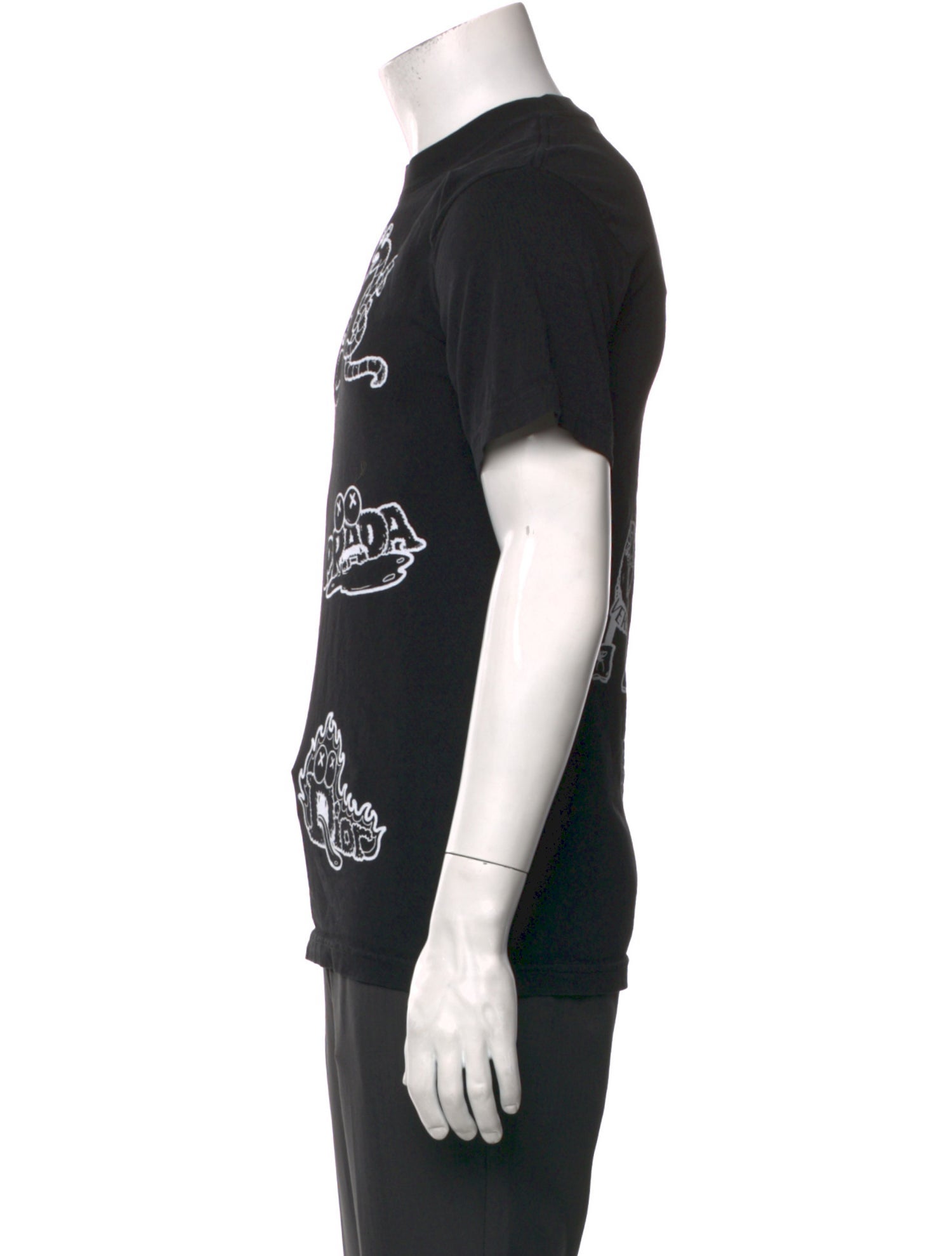 DomRebel Graphic Print Crew Neck T-Shirt