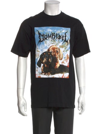 DomRebel Graphic Print Crew Neck T-Shirt