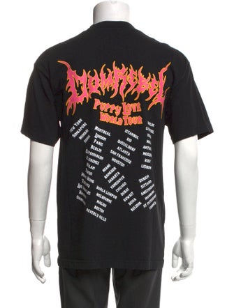 DomRebel Graphic Print Crew Neck T-Shirt