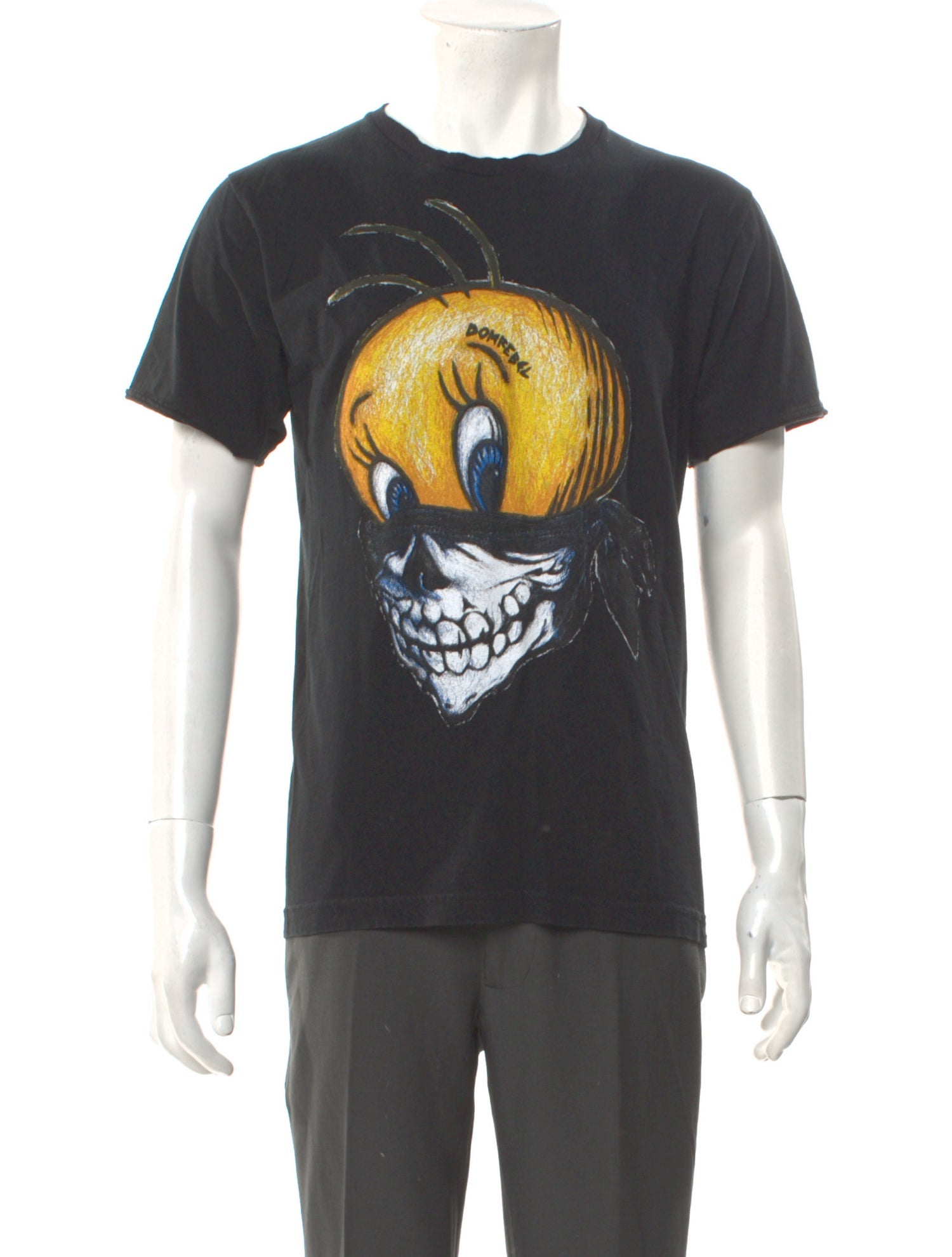 DomRebel Graphic Print Crew Neck T-Shirt