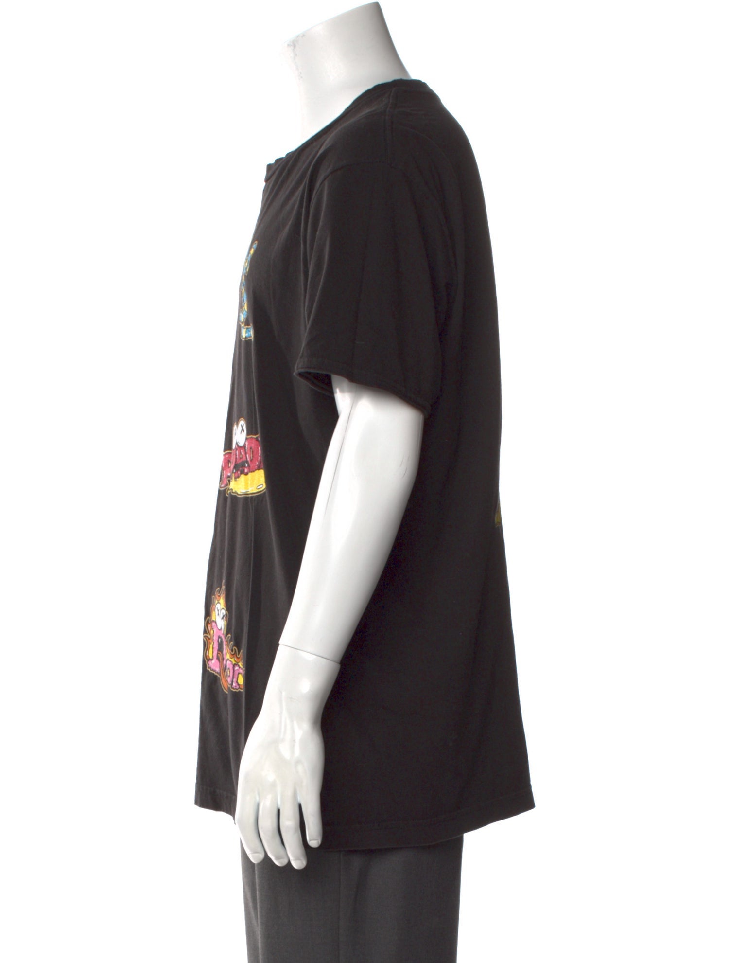 DomRebel Graphic Print Crew Neck T-Shirt