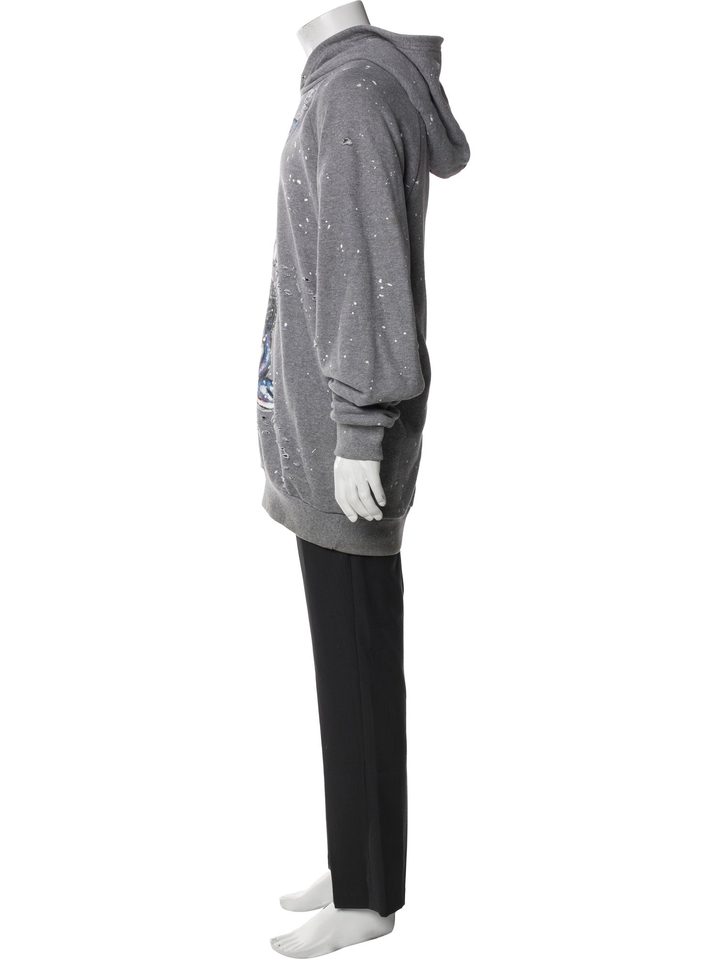 DomRebel Graphic Print Crew Neck Pullover