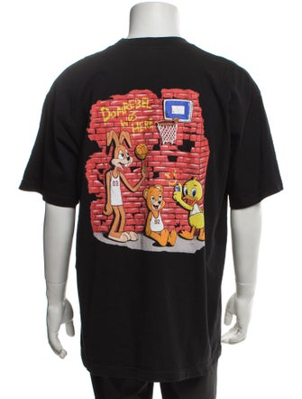 DomRebel Graphic Print Crew Neck T-Shirt