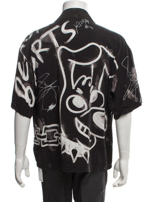 DomRebel Graphic Print Short Sleeve Shirt