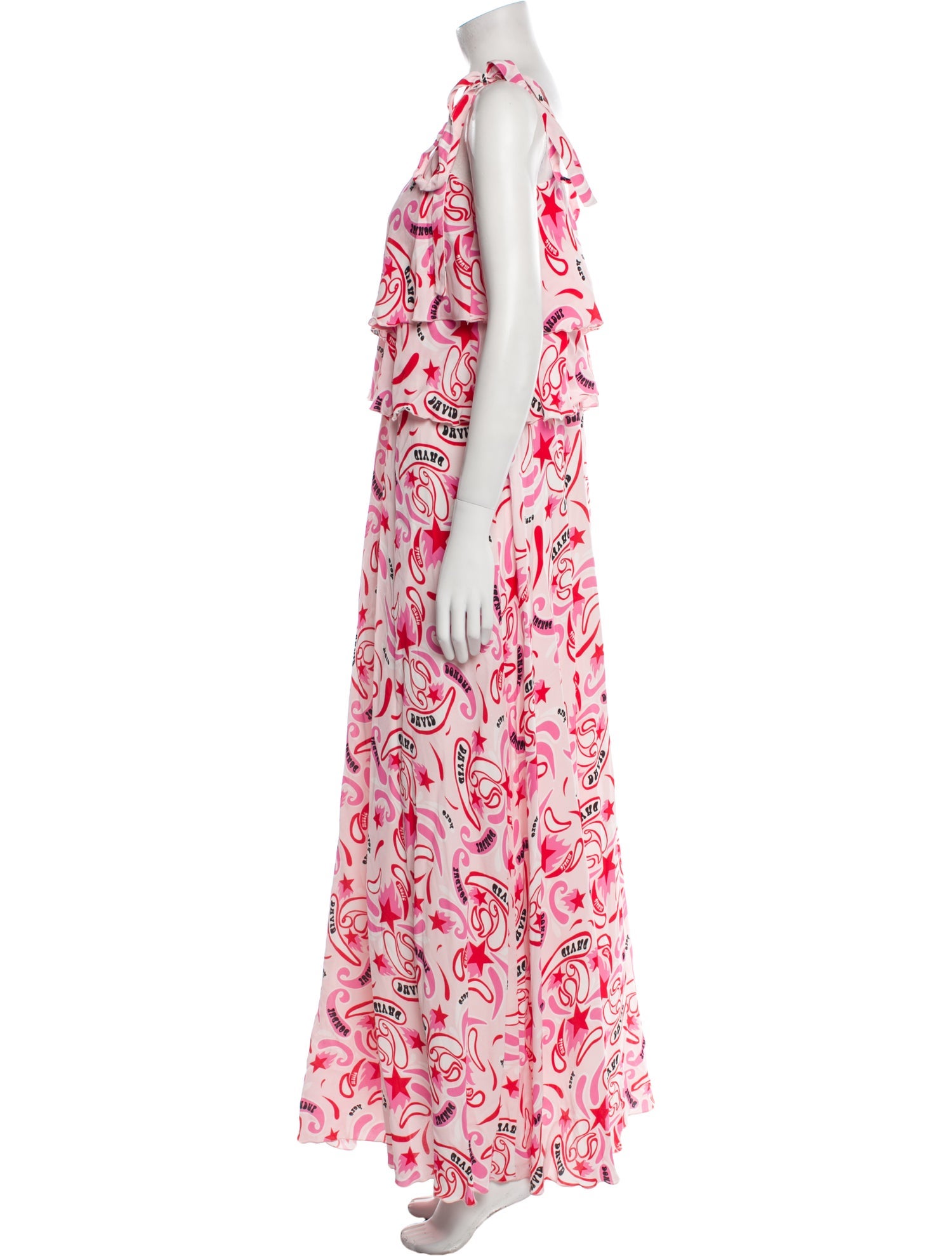 Dondup Printed Long Dress