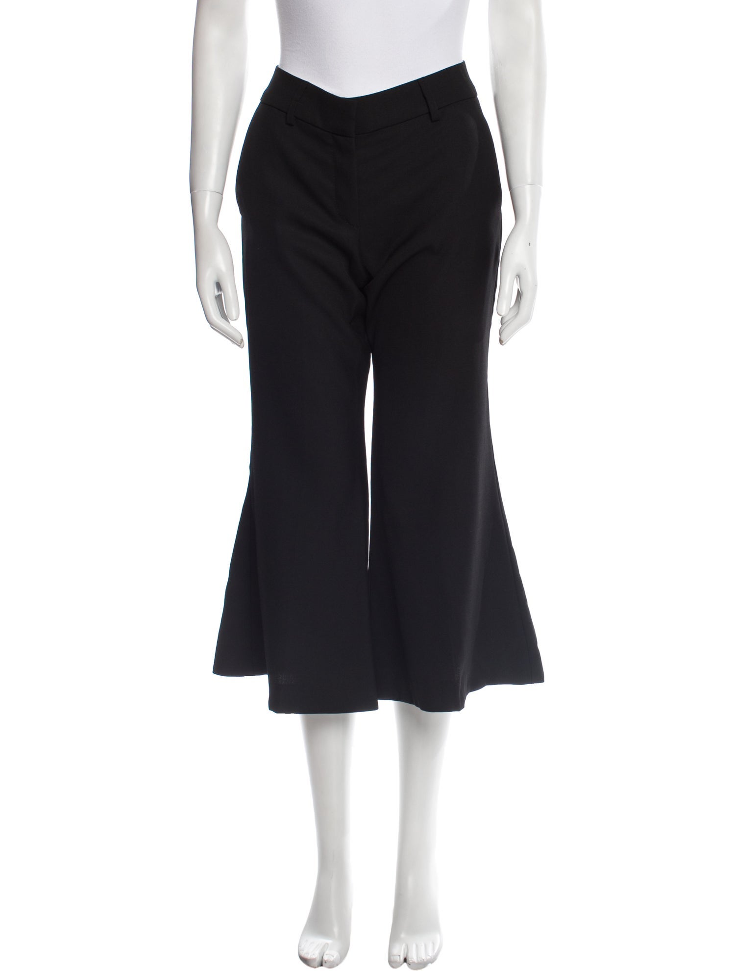 Dondup Virgin Wool Wide Leg Pants