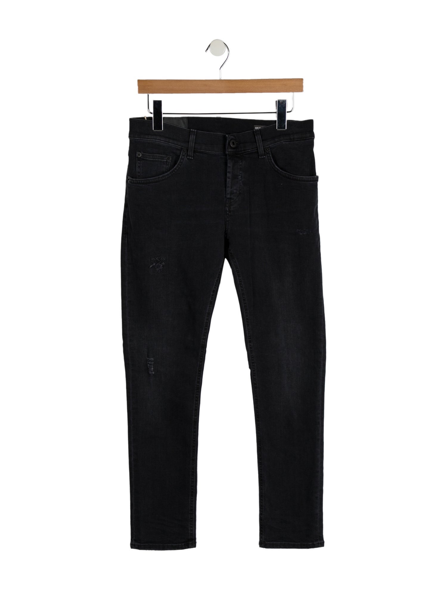 Dondup Mid-Rise Straight Leg Jeans
