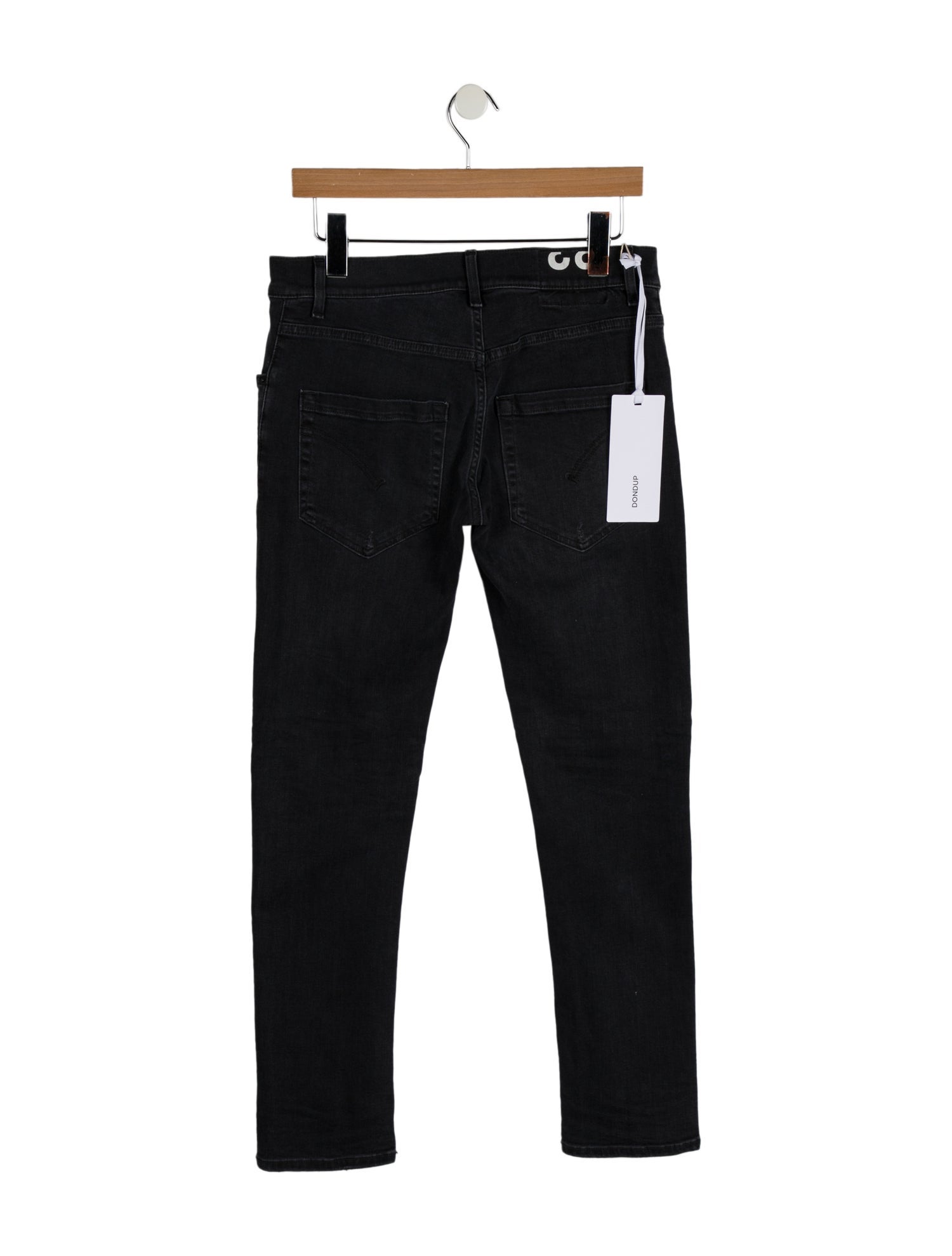 Dondup Mid-Rise Straight Leg Jeans