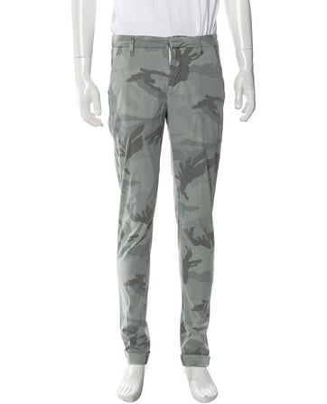 Dondup Pants Camouflage Print S