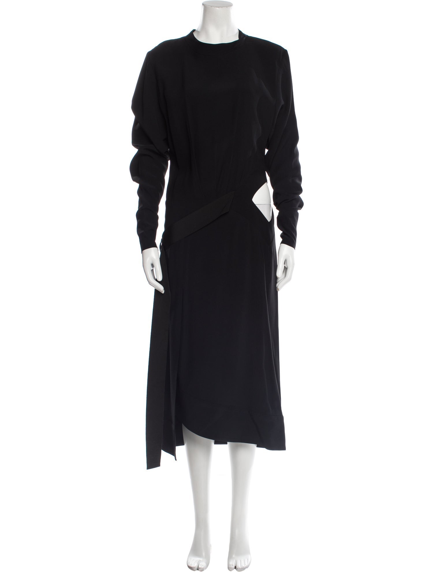 Dondup Crew Neck Midi Length Dress