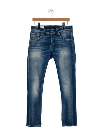 Pre-owned Dondup Skinny Jeans In Blue