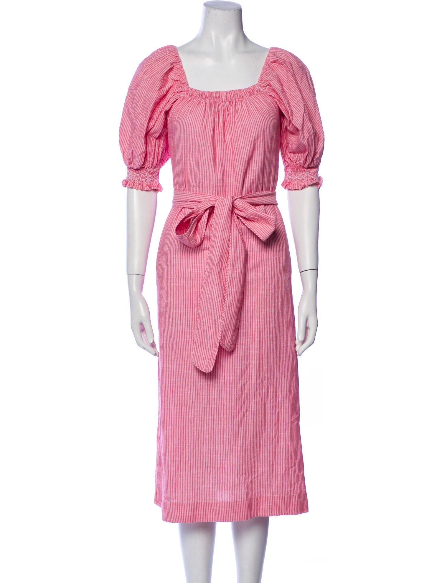 Dondolo + Pencil & Paper Co. Square Neckline Midi Length Dress