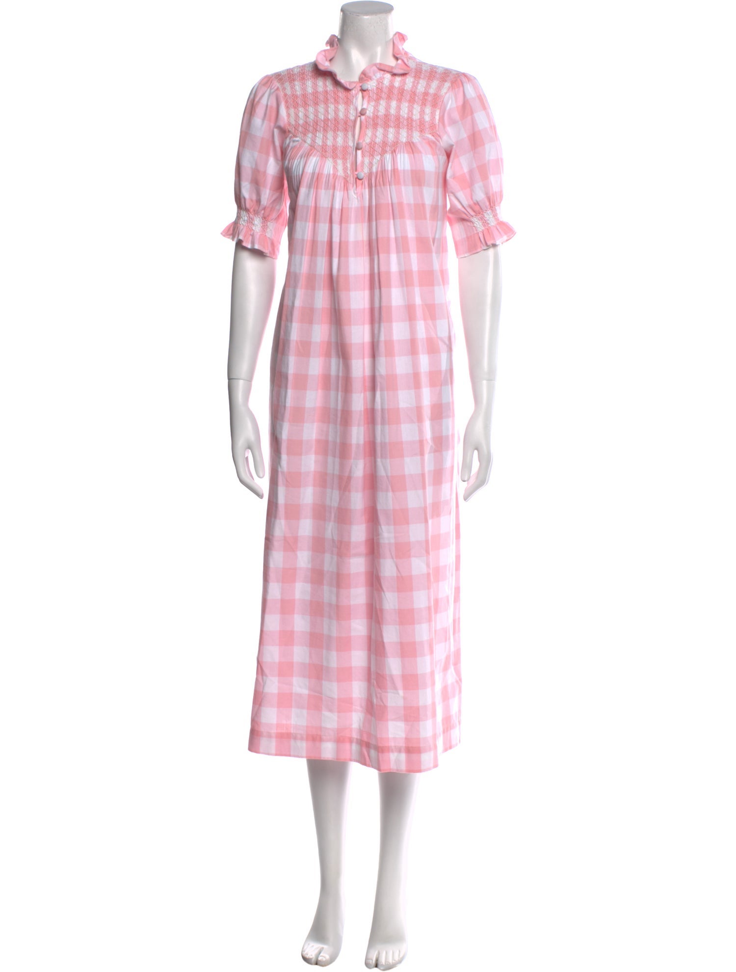 Dondolo + Pencil & Paper Co. Plaid Print Long Dress