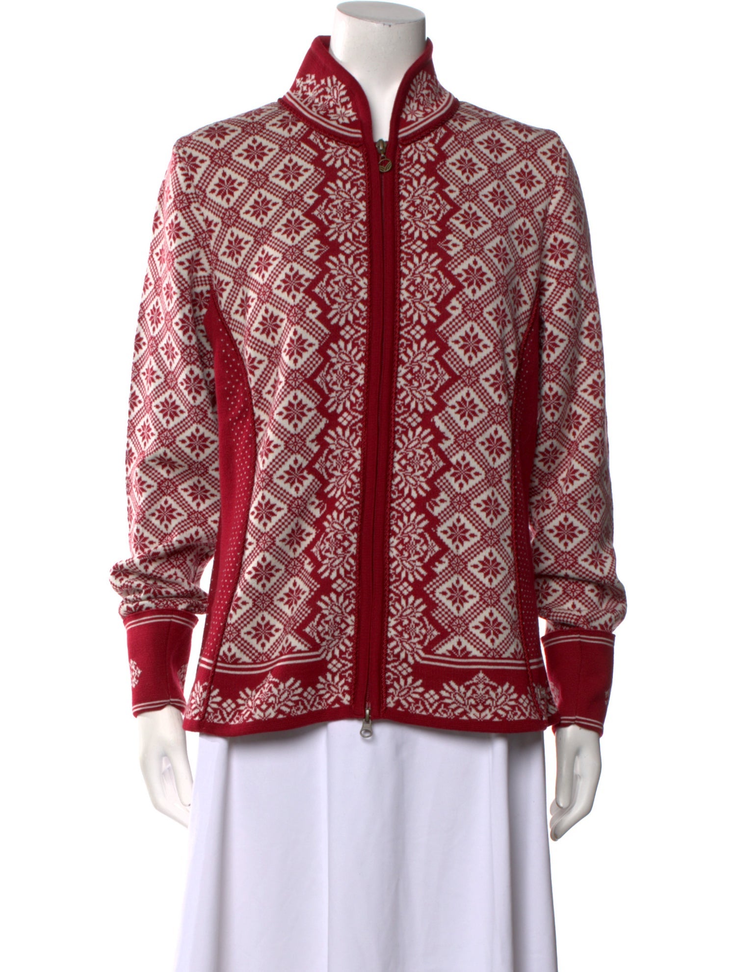 Dale of Norway Wool Printed Evening Jacket