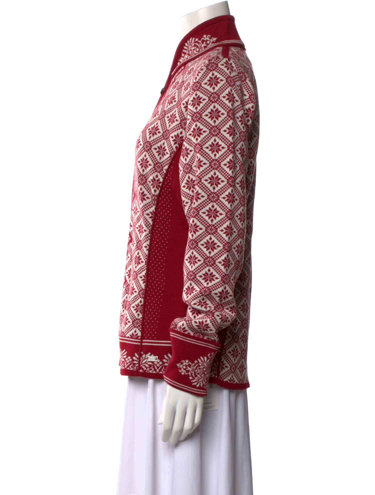 Dale of Norway Wool Printed Evening Jacket