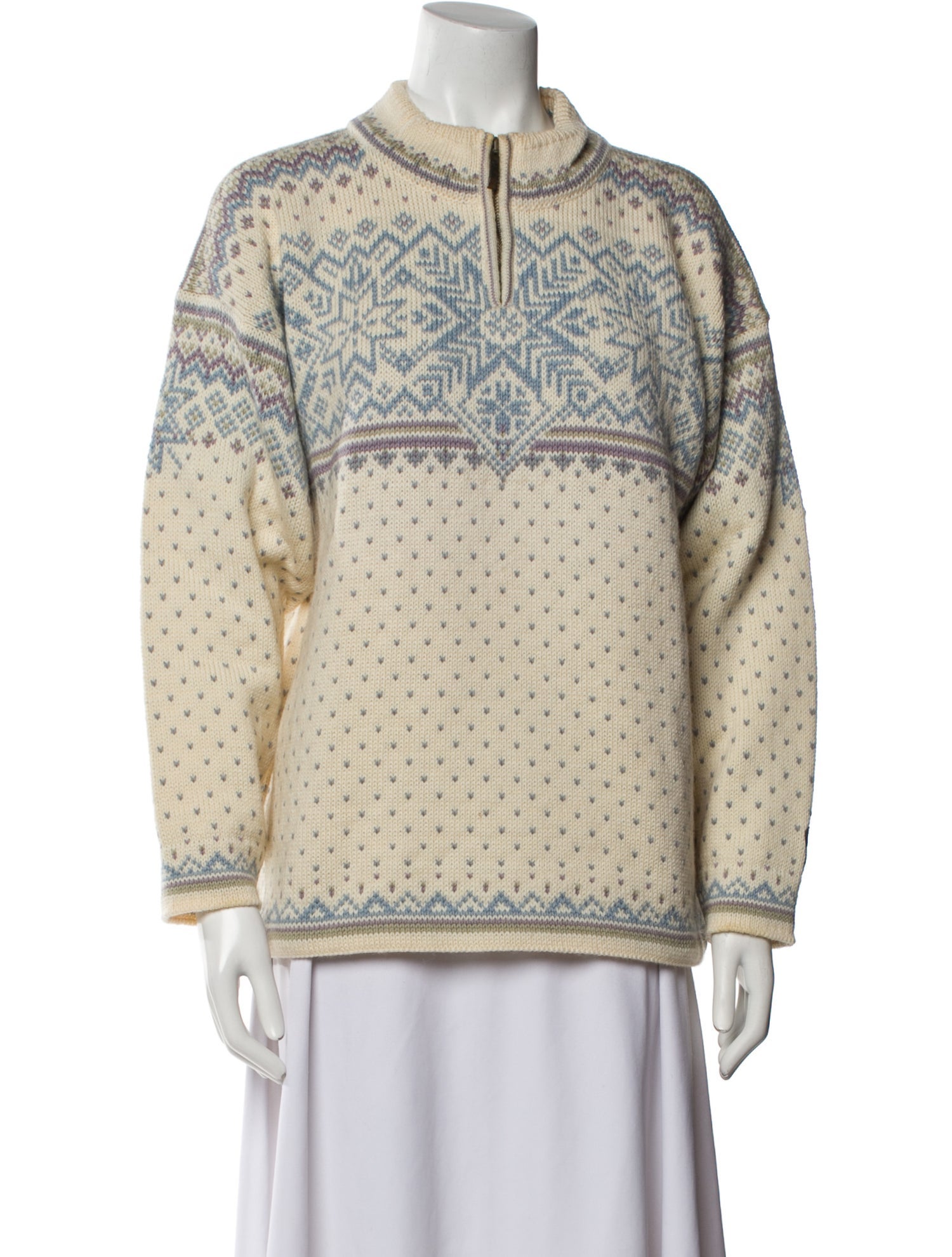 Dale of Norway Wool Printed Sweater