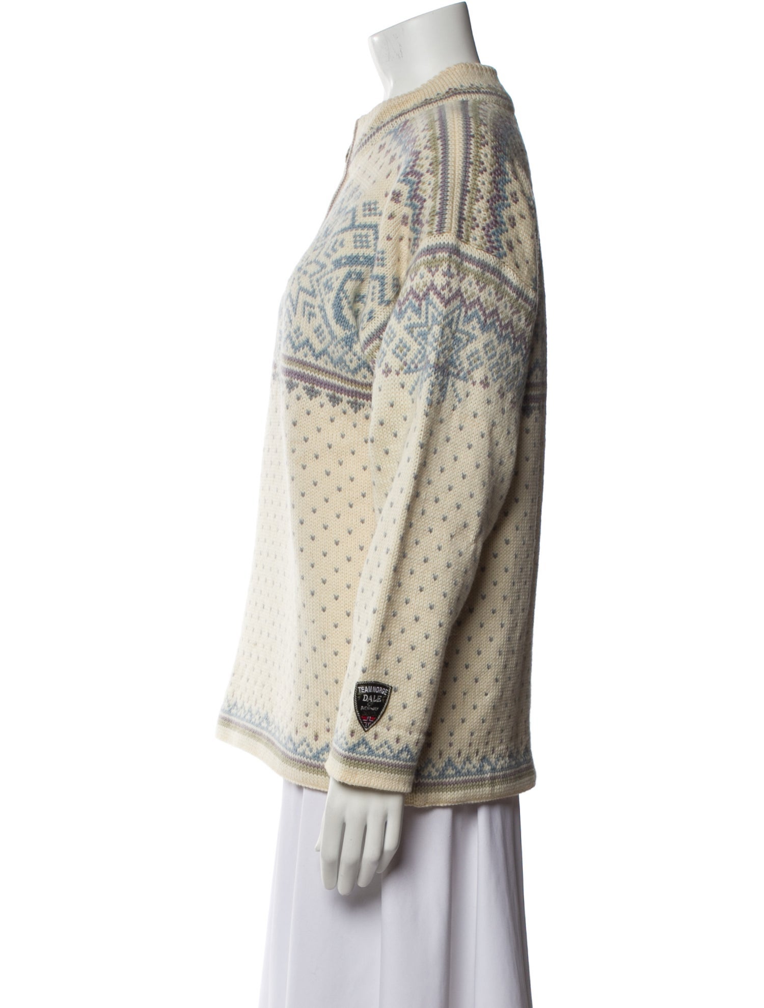 Dale of Norway Wool Printed Sweater