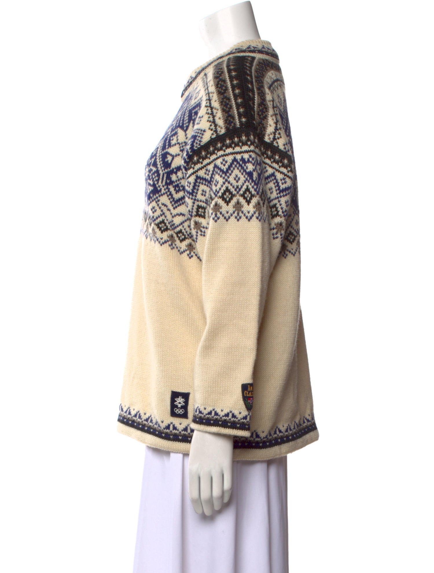 Dale of Norway Wool Printed Sweater