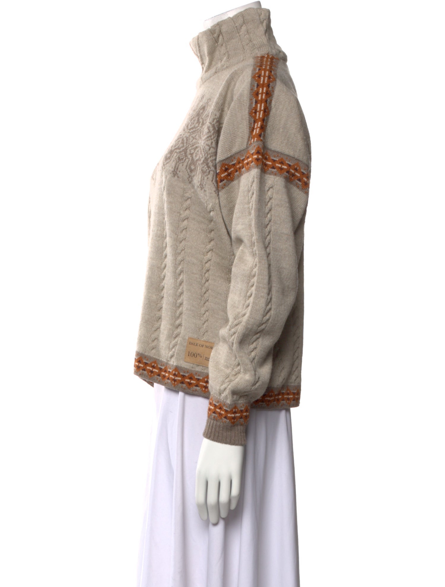 Dale of Norway Wool Printed Sweater