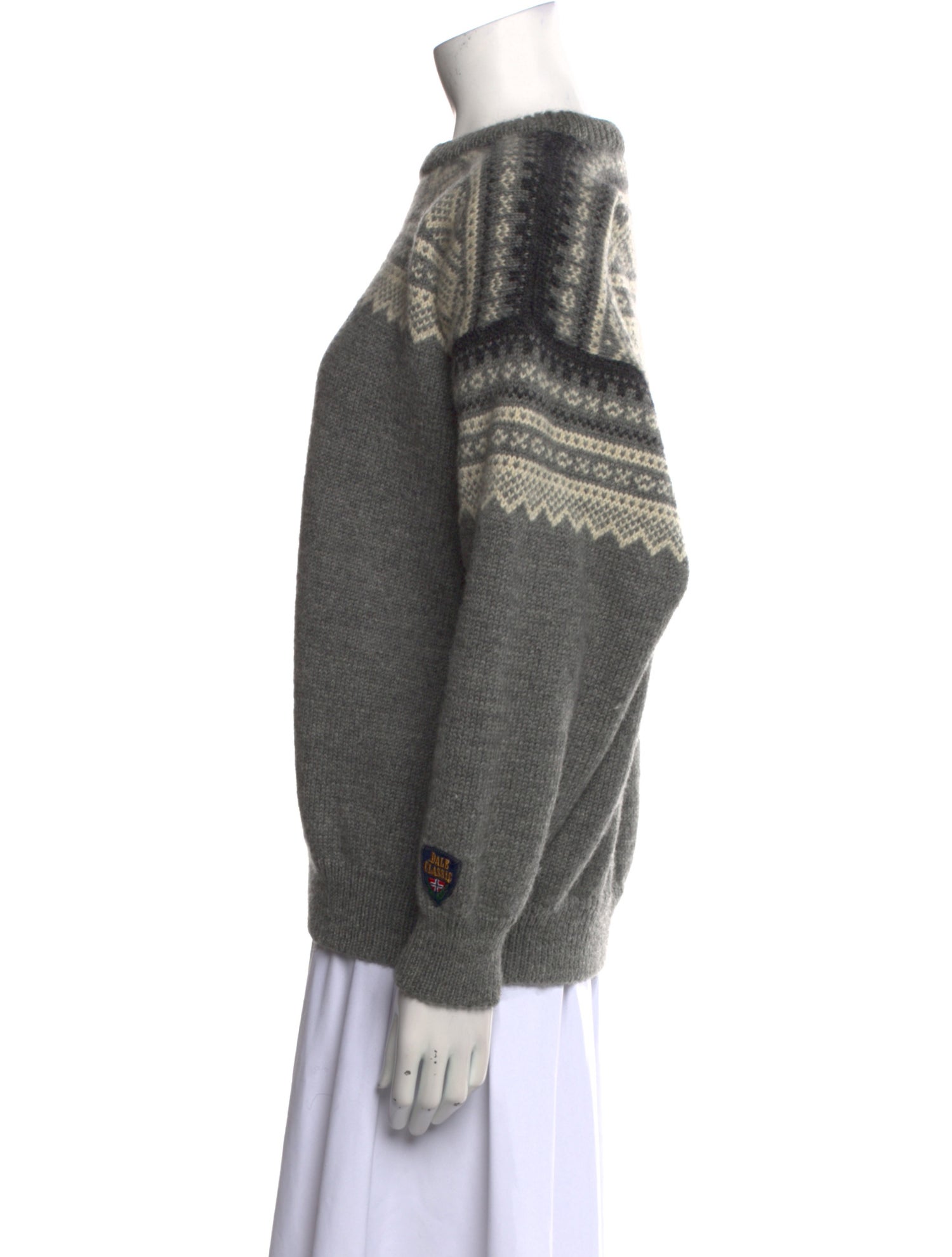 Dale of Norway Wool Striped Sweater