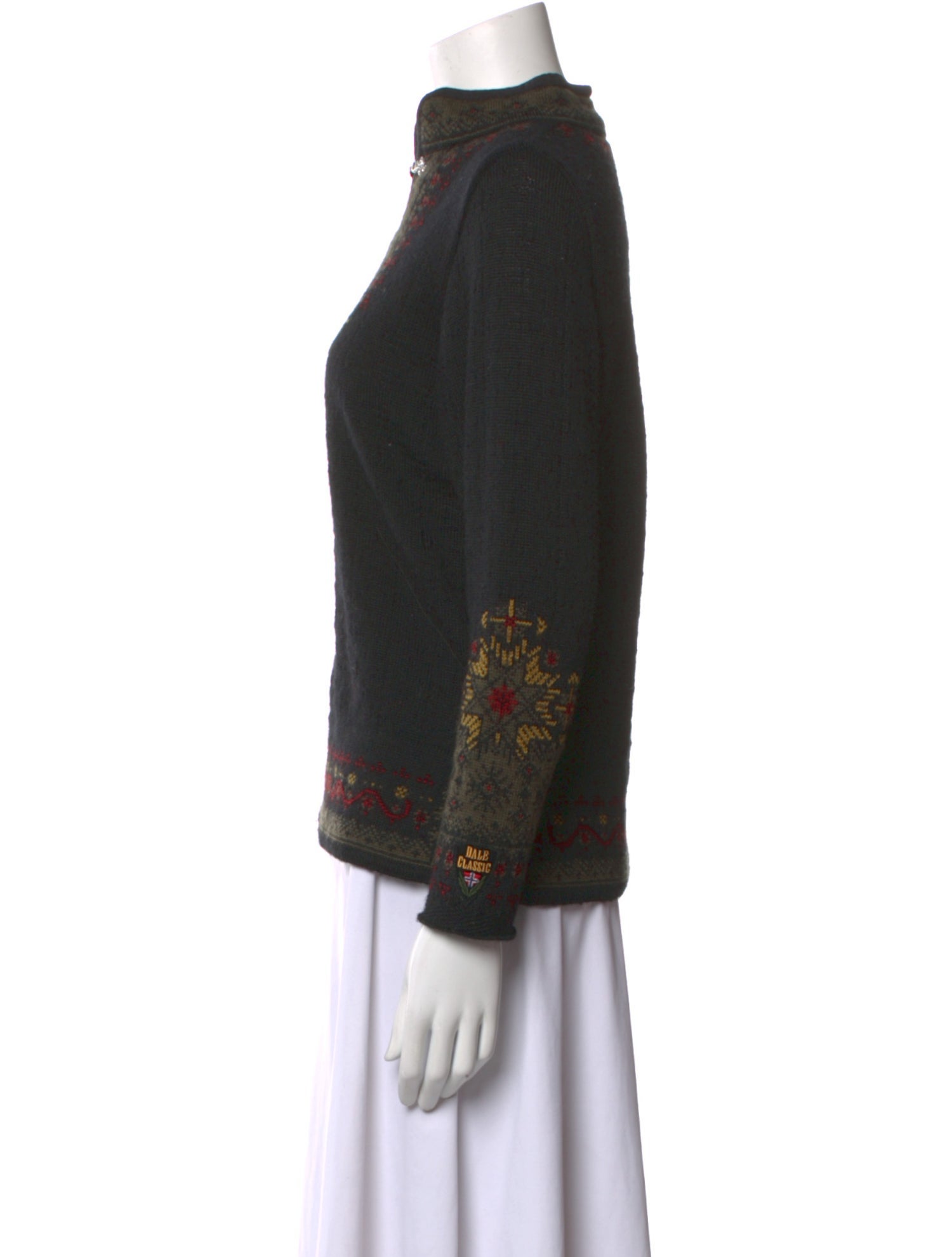 Dale of Norway Wool Printed Sweater