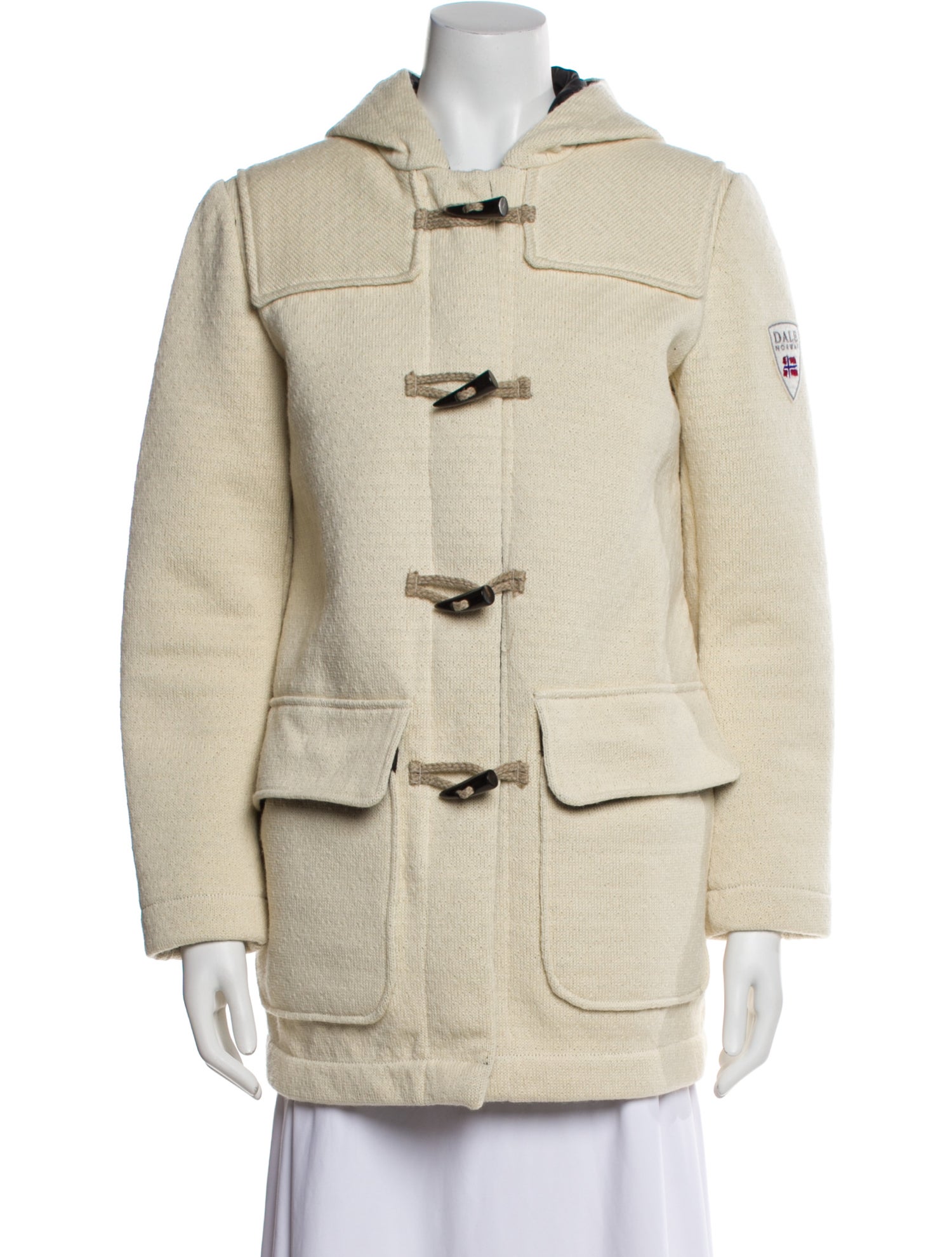 Dale of Norway Wool Faux Fur Coat