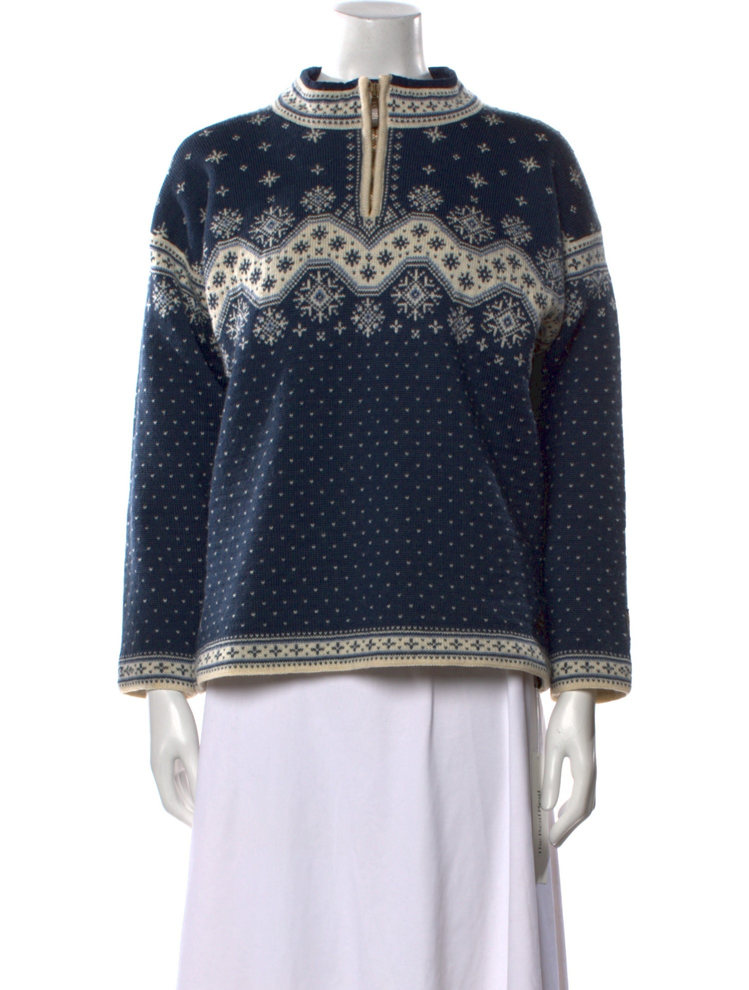 Dale of Norway Wool Printed Sweater