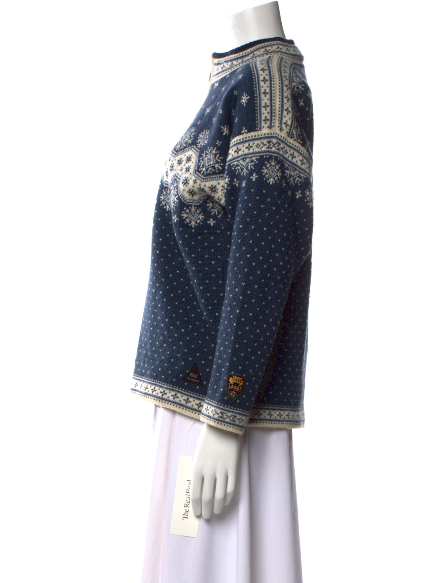 Dale of Norway Wool Printed Sweater