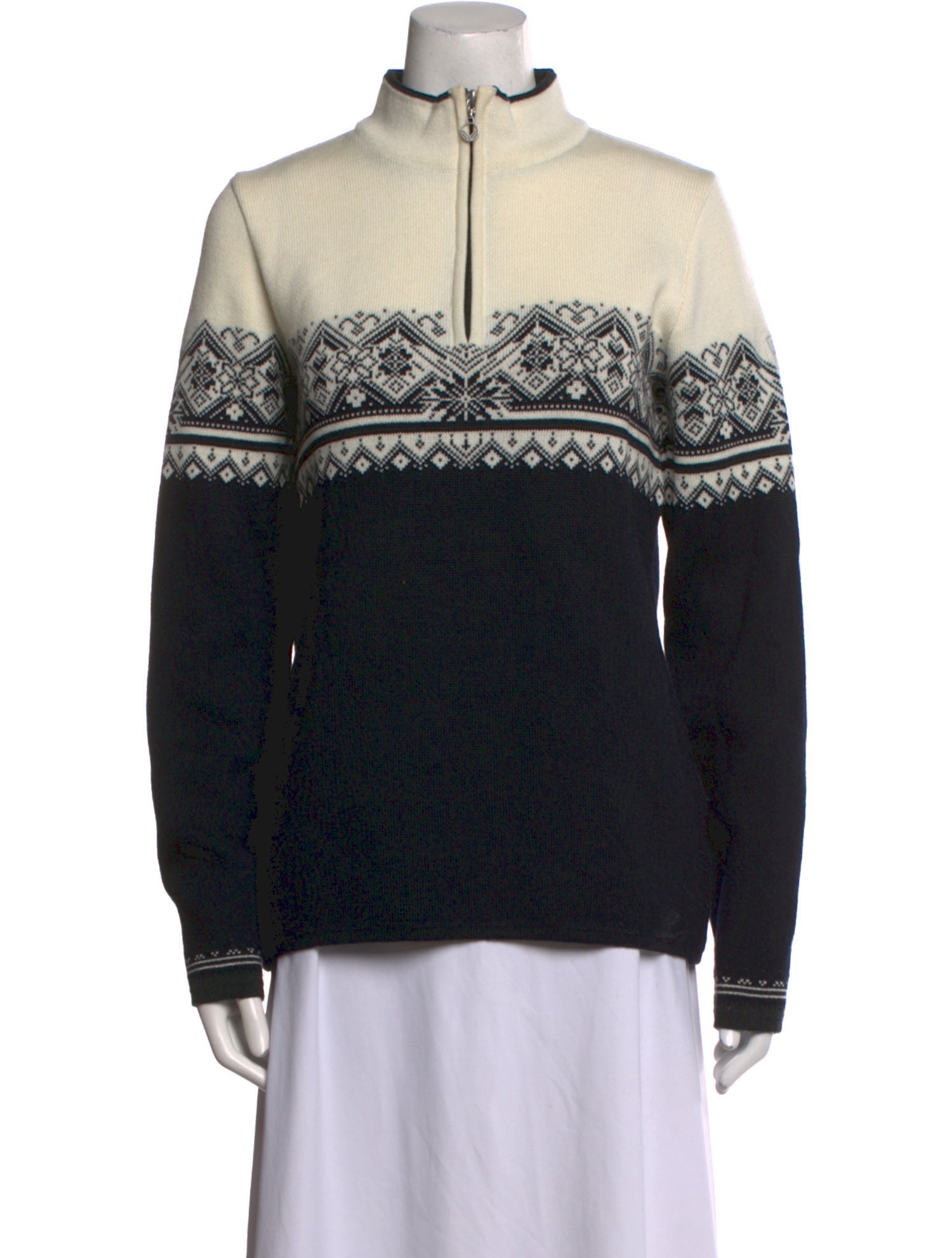 Dale of Norway Merino Wool Striped Sweater