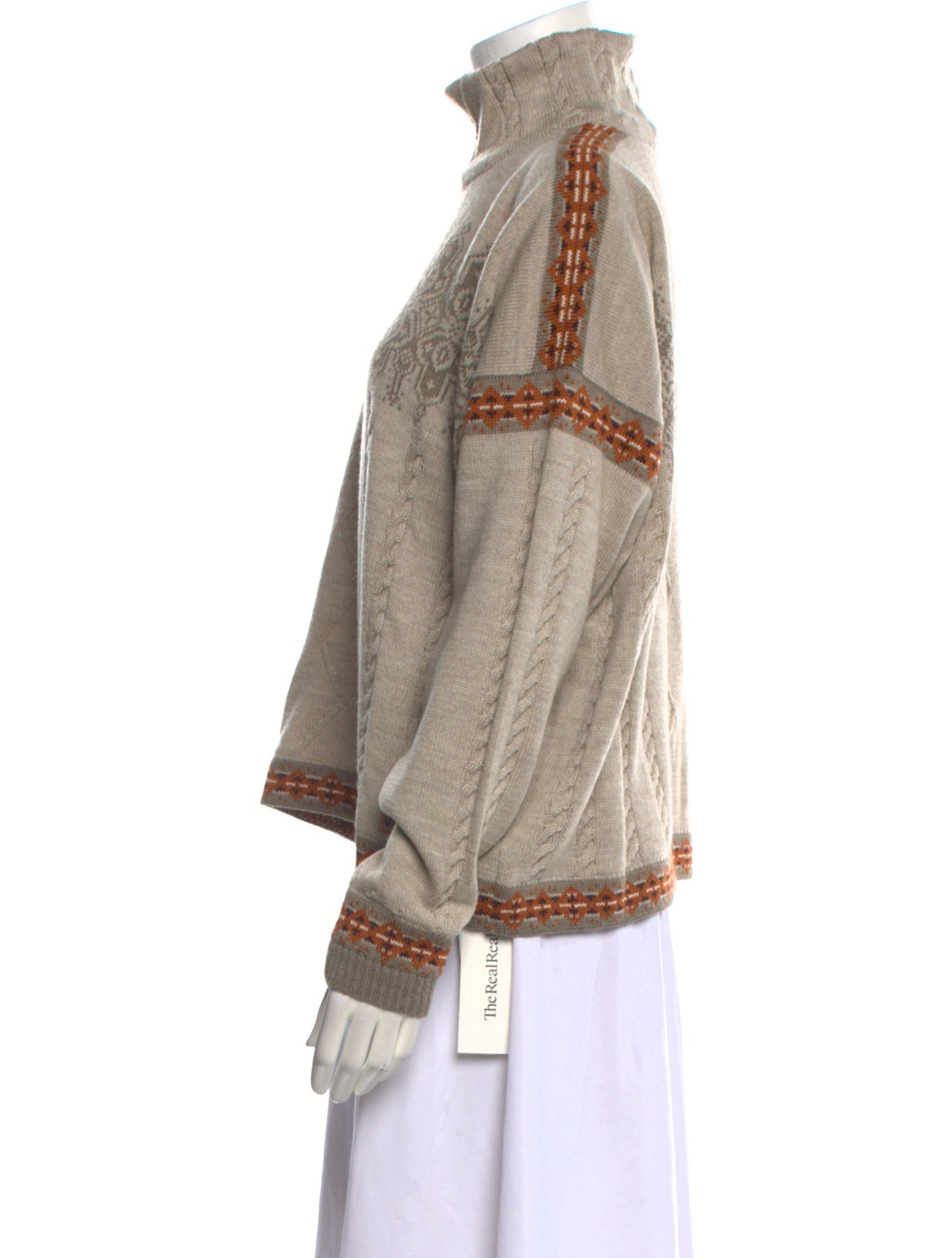 Dale of Norway Wool Graphic Print Sweater