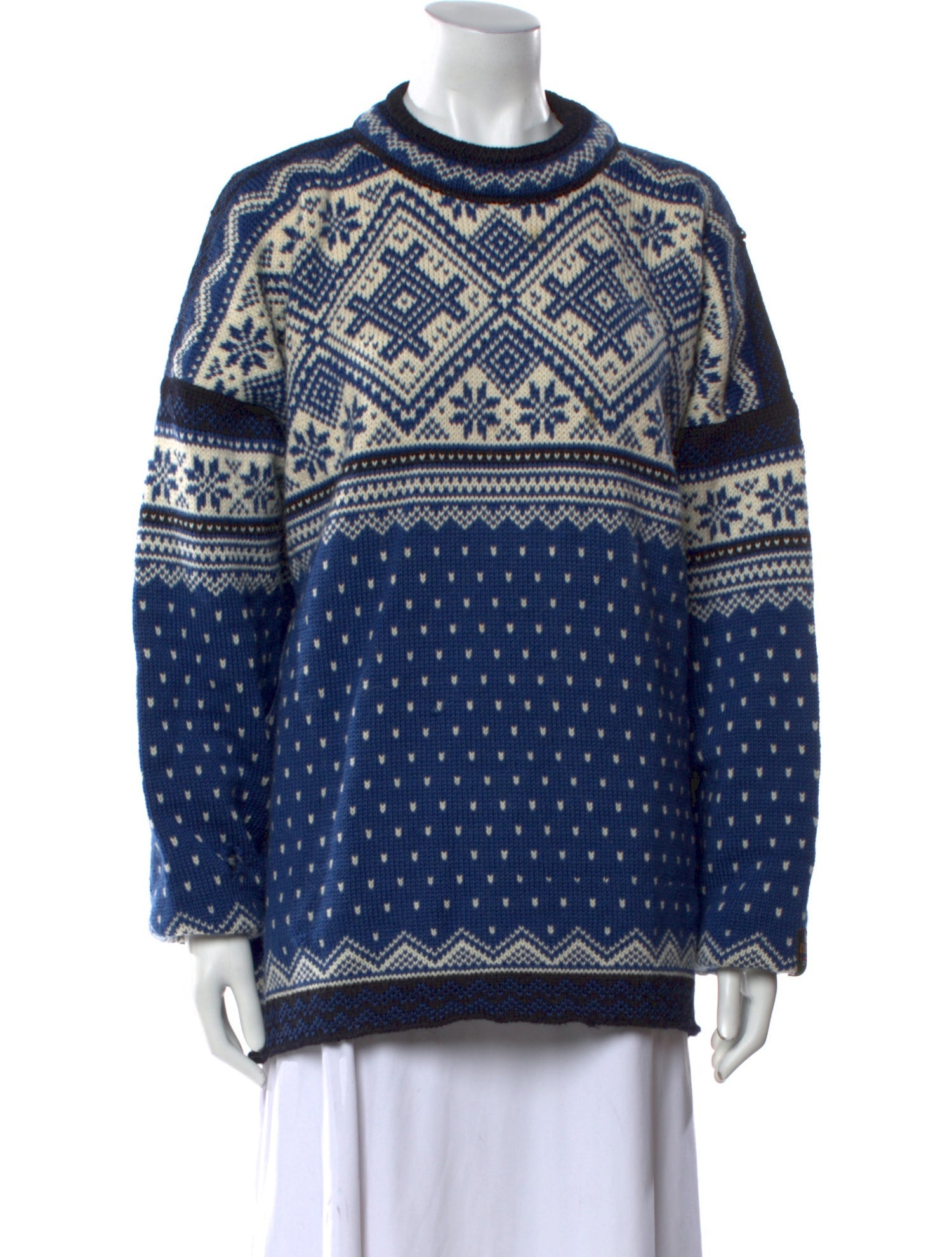 Dale of Norway Wool Printed Sweater