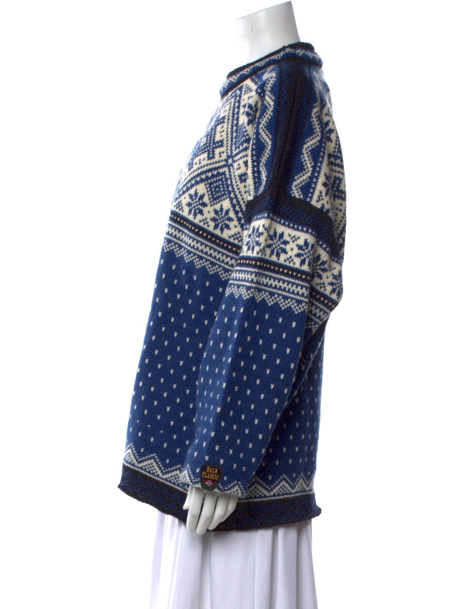 Dale of Norway Wool Printed Sweater