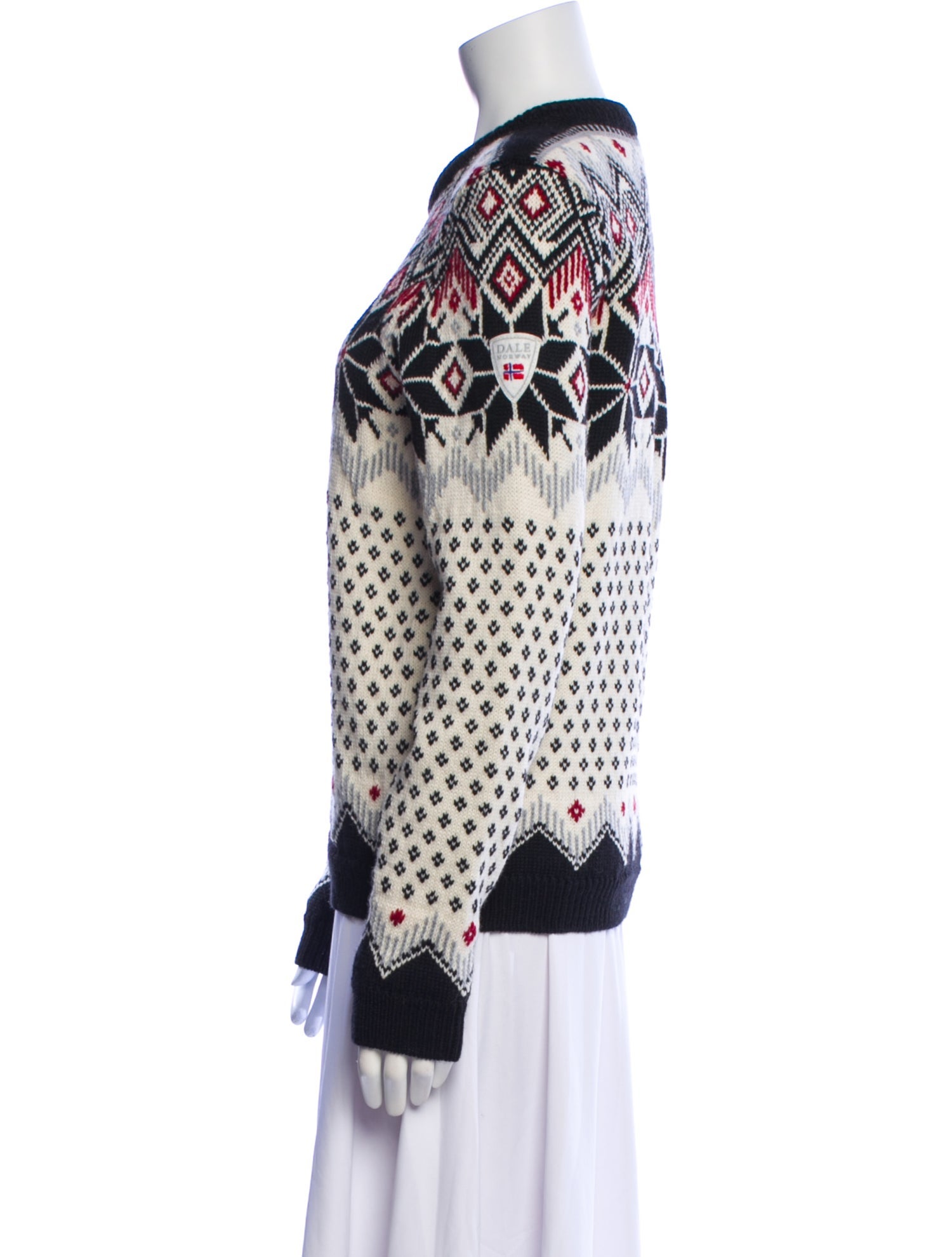Dale of Norway Wool Printed Sweater