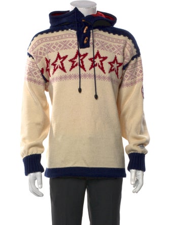 Dale of Norway Wool Printed Cardigan