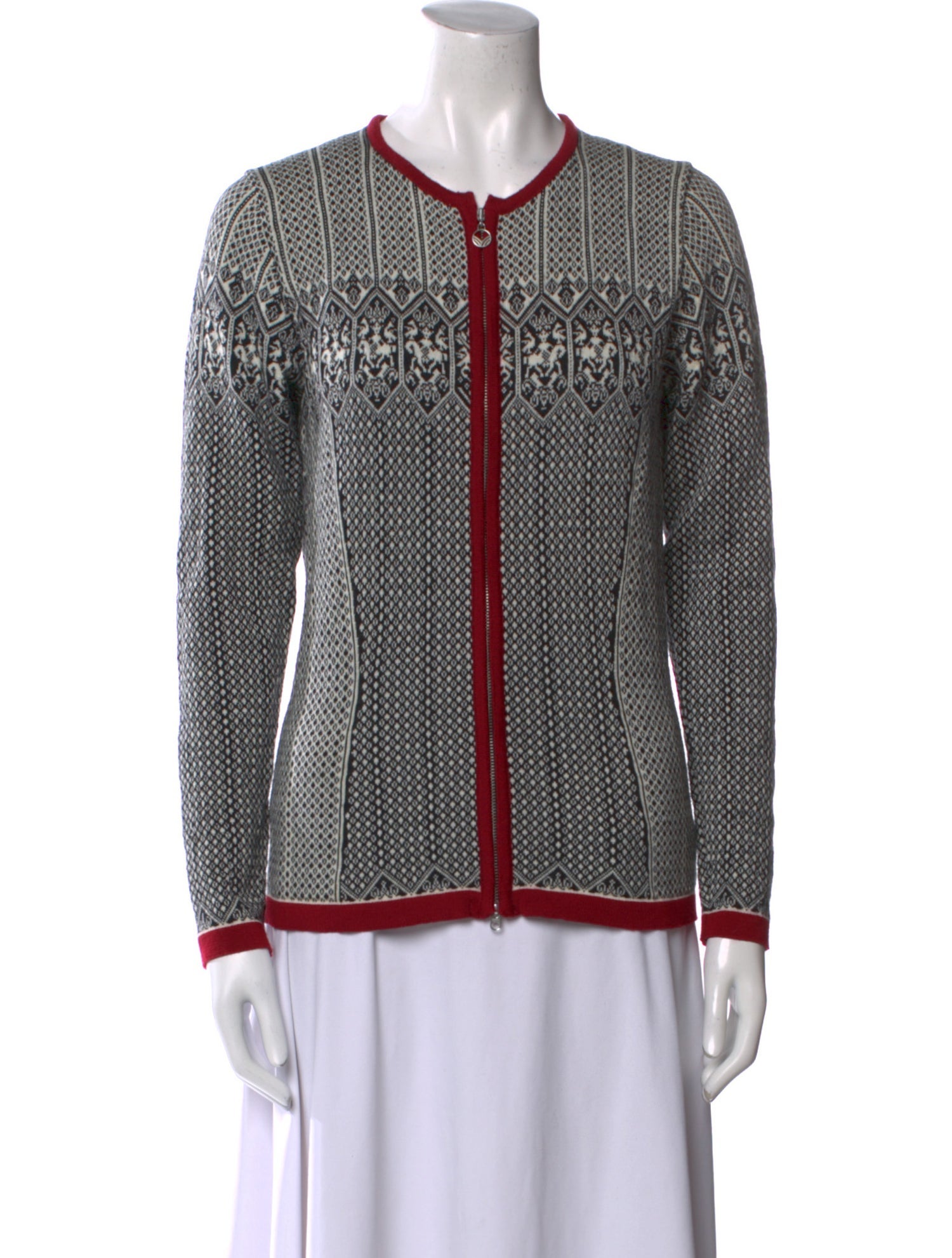 Dale of Norway Merino Wool Printed Sweater