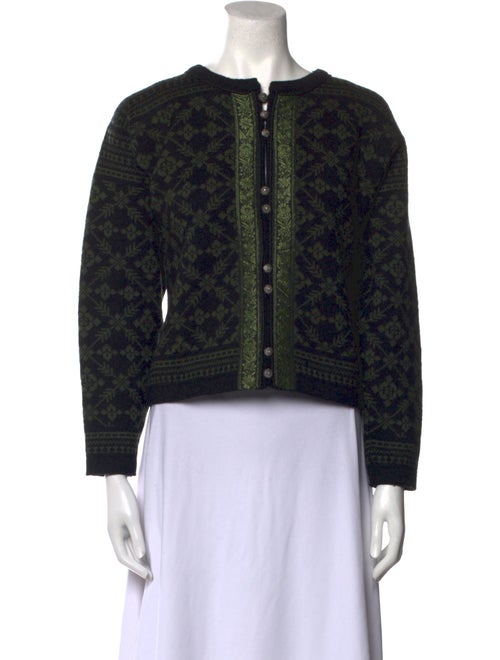 Dale of Norway Printed Crew Neck Sweater