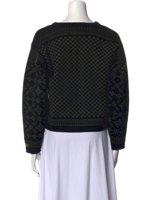 Dale of Norway Printed Crew Neck Sweater