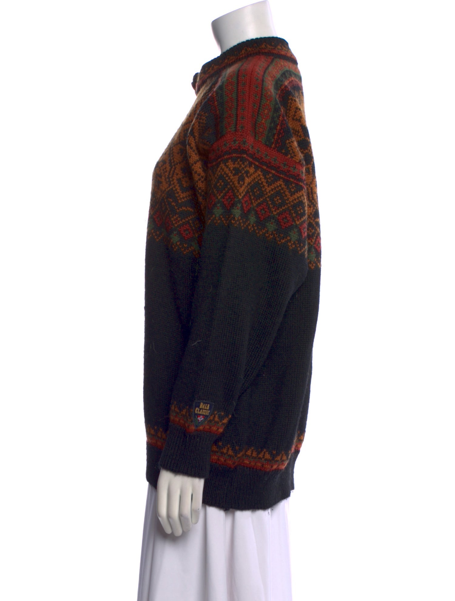 Dale of Norway Wool Printed Sweater