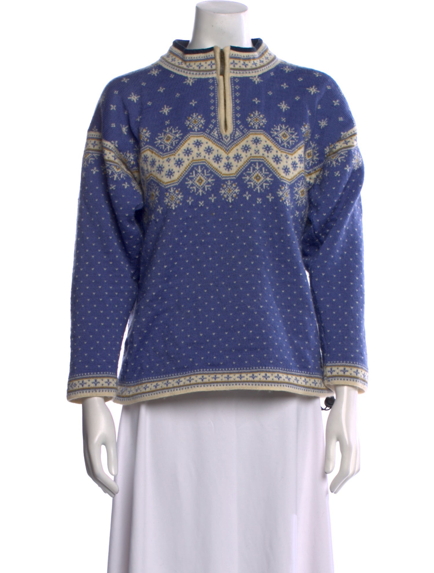 Dale of Norway Wool Printed Sweater