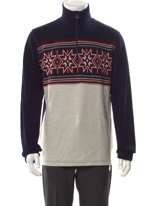 Dale of Norway Wool Graphic Print Pullover