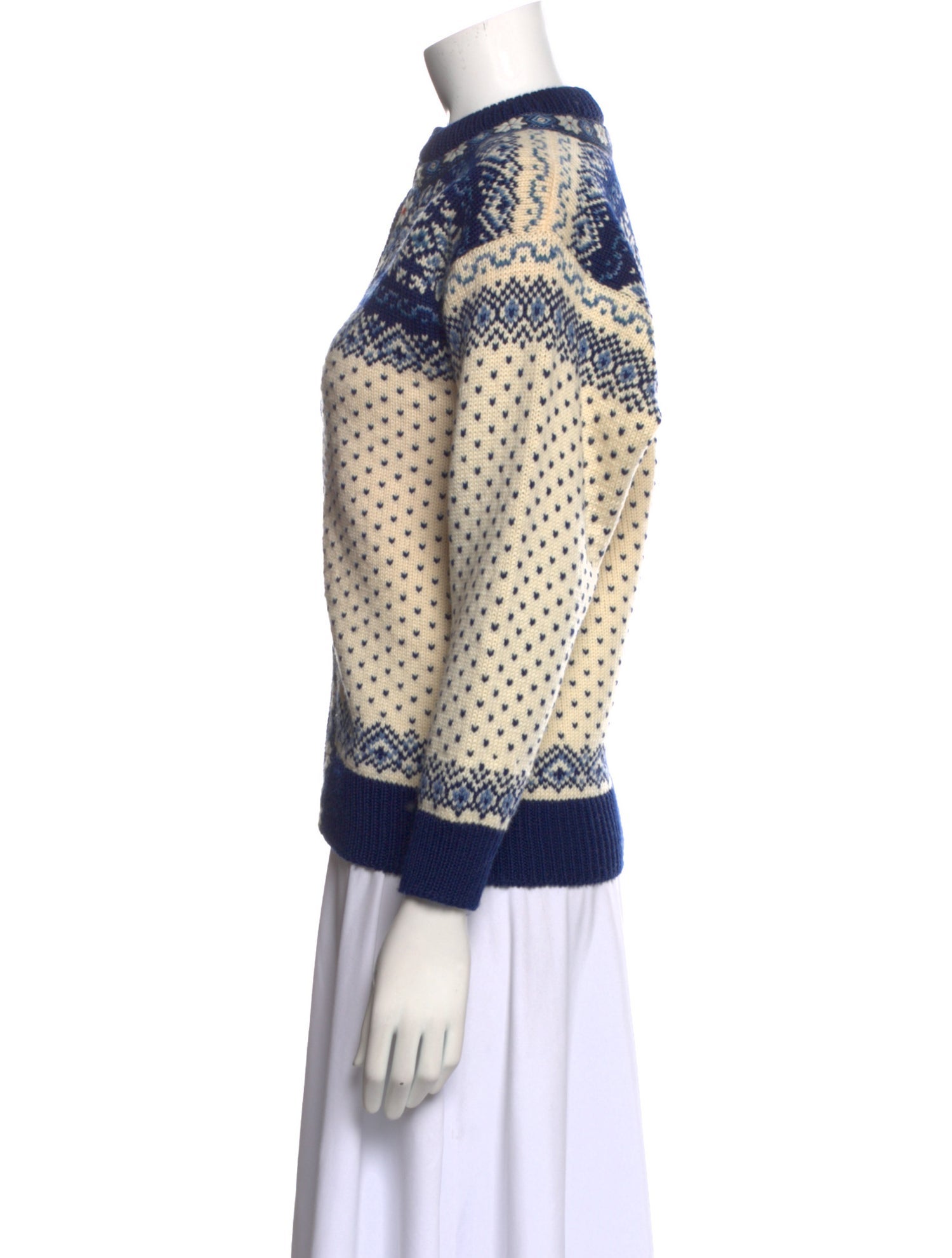 Dale of Norway Wool Printed Sweater