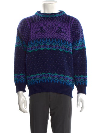 Dale of Norway Wool Patterned Pullover
