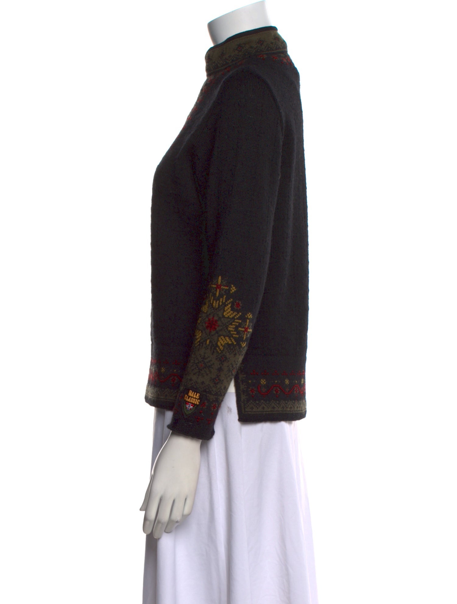 Dale of Norway Wool Graphic Print Sweater